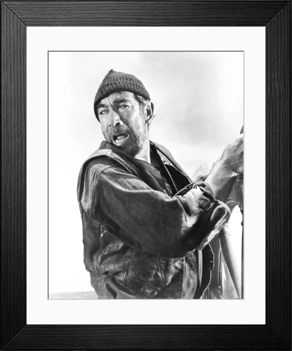 Framed Print : A HIGH WIND IN JAMAICA, Anthony Quinn, 1965, TM & Copyright 20th Century Fox Film Corp. / courtesy Everett Collection