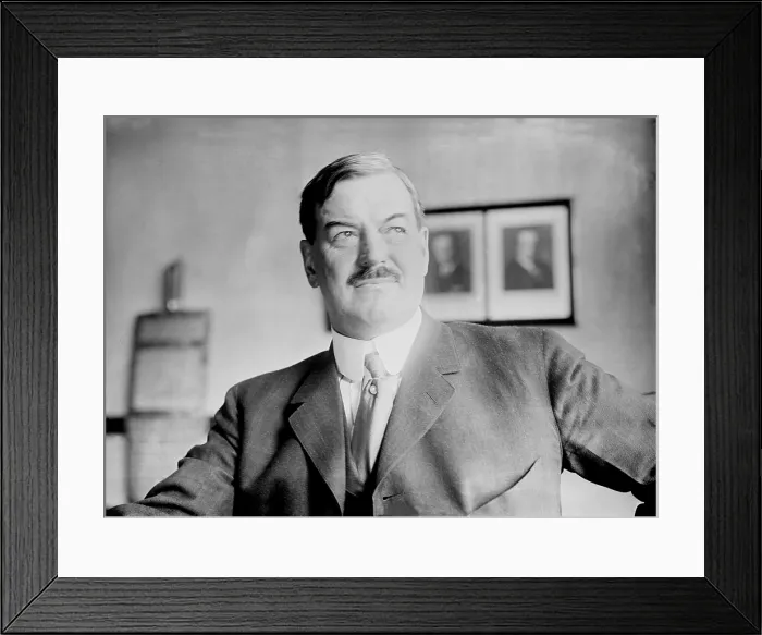 Framed Print : Fred. W. Upham (died 1923), 1923 Republican Party Treasurer, circa 1908