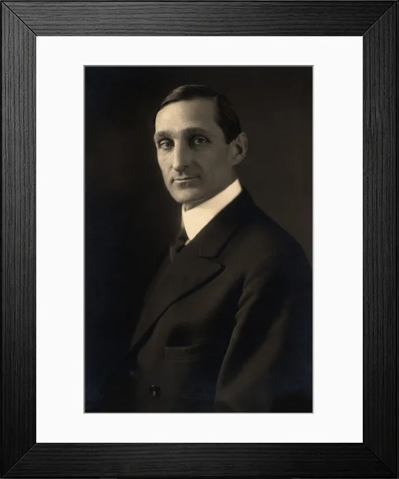 Framed Print : William McAdoo (1863-1941), as President Woodrow Wilson's powerful, wartime Secretary of the Treasury, 1914 Framed Print : William McAdoo (1863-1941), as President Woodrow Wilson's powerful, wartime Secretary of the Treasury, 1914