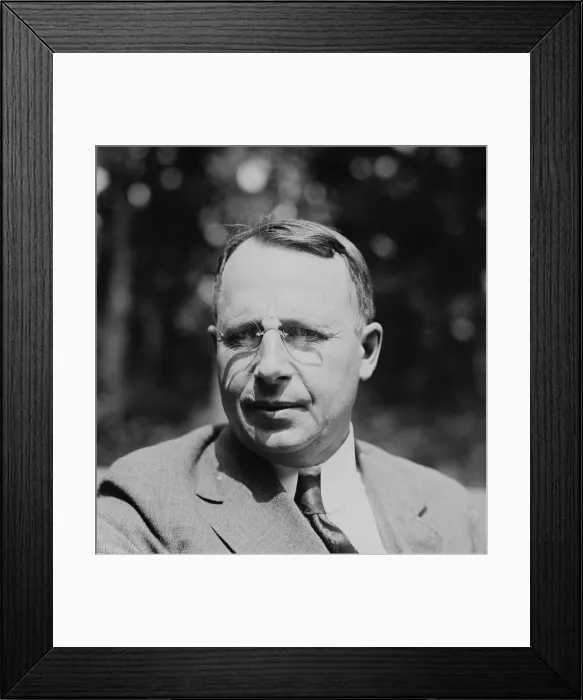Framed Print : James M. Cox (1870-1957), newspaper publisher, Democratic governor of Ohio, Ca. 1920