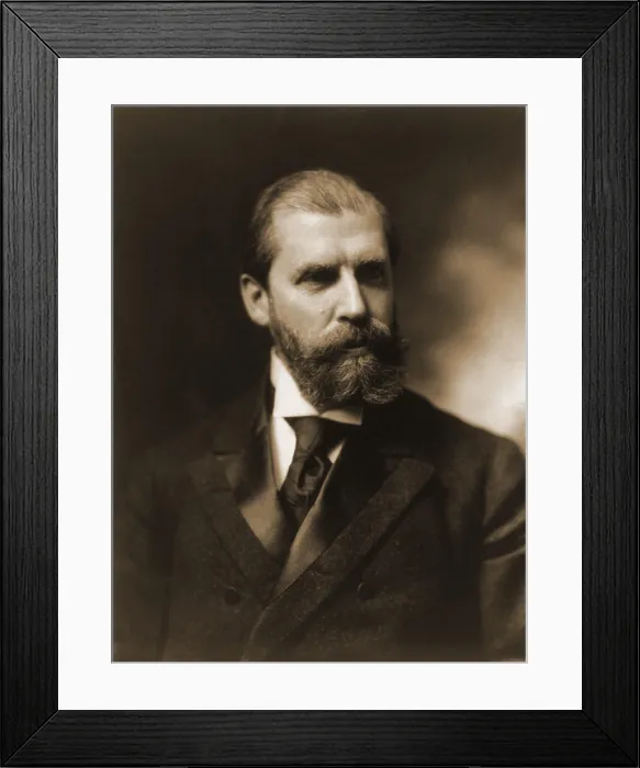 Framed Print : Charles E. Hughes (1862-1948), governor of New York State in 1908