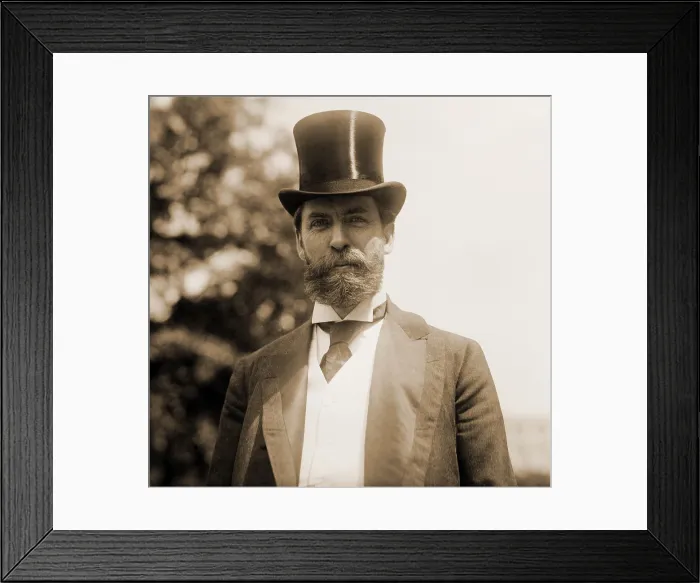 Framed Print : Charles E. Hughes (1862-1948), governor of New York State, 1908