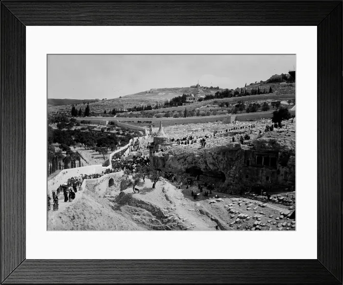 Framed Print : Jerusalem, Jewish funeral, photograph by American Colony photographer, circa 1900-1920 Framed Print : Jerusalem, Jewish funeral, photograph by American Colony photographer, circa 1900-1920