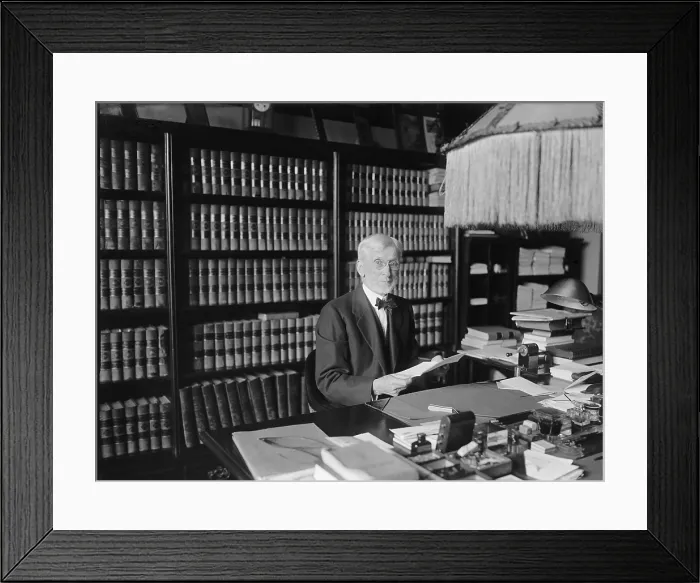 Framed Print : Joseph McKenna (1843-1926), Associate Justice of the United States Supreme Court from 1898 to 1925