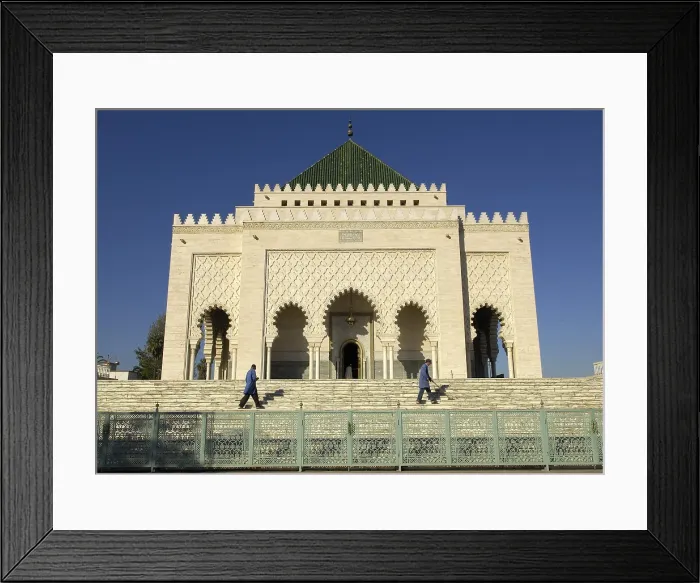 Framed Print : MOROCCO. Rabat. Mausoleum of Muhammad V. AISA / Everett Collection**US SALES ONLY**
