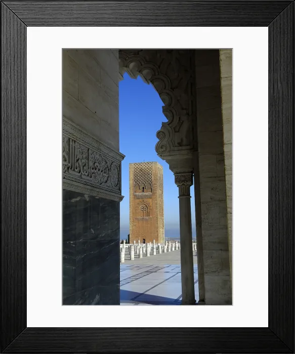 Framed Print : MOROCCO. Rabat. Tour Hassan (1195-1199). AISA / Everett Collection**US SALES ONLY**