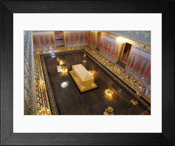 Framed Print : MOROCCO. Rabat. Mausoleum of Muhammad V. AISA / Everett Collection**US SALES ONLY**