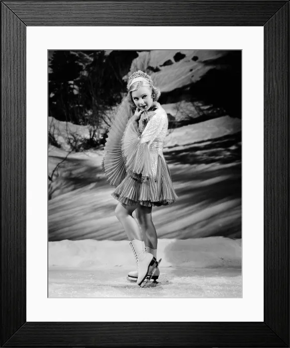 Framed Print : HAPPY LANDING, Sonja Henie, 1938, TM and copyright 20th Century Fox Film Corp. All rights reserved / Courtesy: Everett Collection Framed Print : HAPPY LANDING, Sonja Henie, 1938, TM and copyright 20th Century Fox Film Corp. All rights reserved / Courtesy: Everett Collection