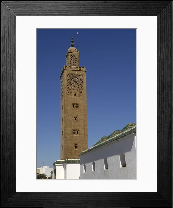 Framed Print : MOROCCO. Rabat. Minaret. AISA / Everett Collection**US SALES ONLY**