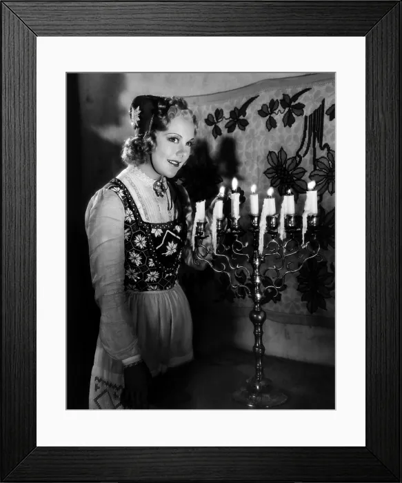 Framed Print : HAPPY LANDING, Sonja Henie, 1938, TM and Copyright 20th Century Fox Film Corp. All rights reserved