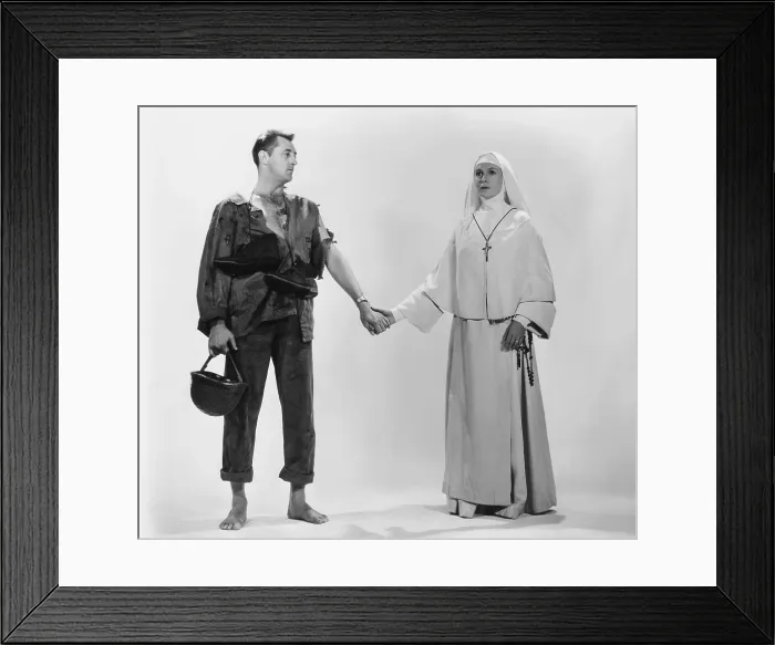 Framed Print : HEAVEN KNOWS, MR. ALLISON, from left: Robert Mitchum, Deborah Kerr, 1957, TM & Copyright 20th Century Fox Film corp. / courtesy Everett Collection Framed Print : HEAVEN KNOWS, MR. ALLISON, from left: Robert Mitchum, Deborah Kerr, 1957, TM & Copyright 20th Century Fox Film corp. / courtesy Everett Collection