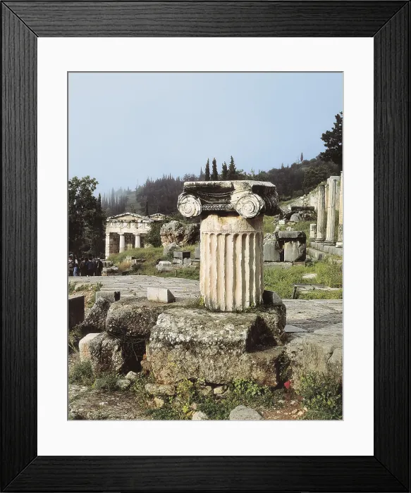 Framed Print : GREECE. CENTRAL GREECE. PHOCIS. Delphi. Sacred Way. Greek art. Architecture. AISA / Everett Collection**US SALES ONLY** Framed Print : GREECE. CENTRAL GREECE. PHOCIS. Delphi. Sacred Way. Greek art. Architecture. AISA / Everett Collection**US SALES ONLY**