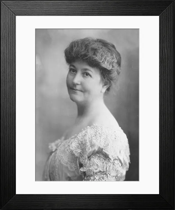 Framed Print : Mrs. Woodrow Wilson (Ellen Louise Axson, 1860-1914) Wilson's first wife, who died in 1914, during the second year of his presidency