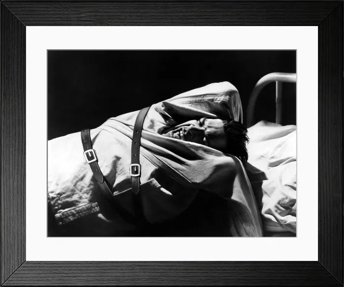 Framed Print : SHOCK CORRIDOR, Peter Breck, 1963