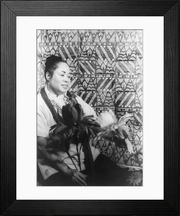 Framed Print : Juanita Hall (1901-1968) as Bloody Mary in original cast Broadway musical, SOUTH PACIFIC Framed Print : Juanita Hall (1901-1968) as Bloody Mary in original cast Broadway musical, SOUTH PACIFIC