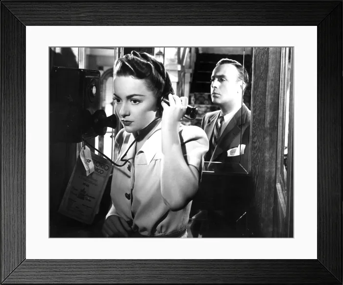 Framed Print : HOLD BACK THE DAWN, Olivia DeHavilland, Charles Boyer, 1941