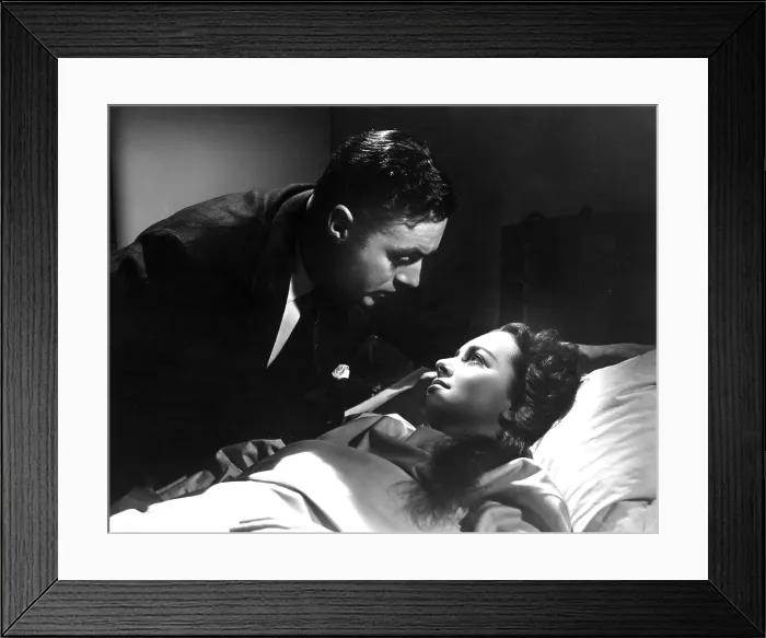 Framed Print : HOLD BACK THE DAWN, Charles Boyer, Olivia DeHavilland, 1941