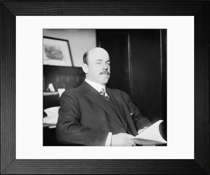 Framed Print : Nicholas Longworth (1883-1931), at the beginning of his ascent to power in the U.S