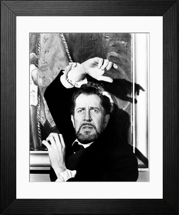 Framed Print : THE HAUNTED PALACE, Vincent Price, 1963