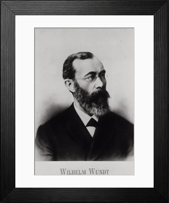 Framed Print : Wilhelm Wundt (1832-1920), German psychologist