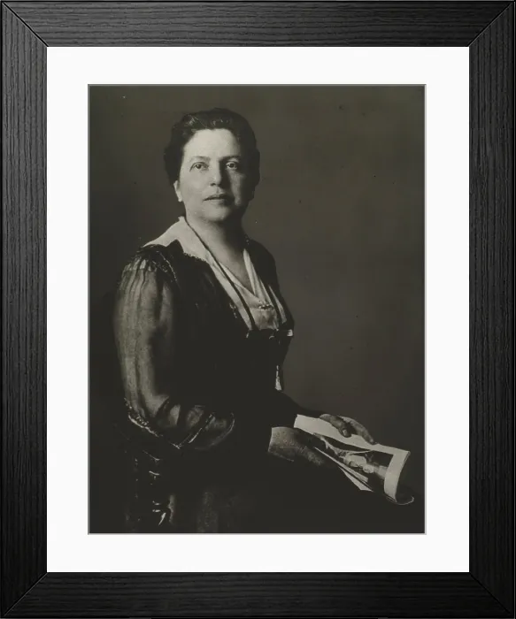 Framed Print : Lillian Wald (1867-1940), American nurse and social worker