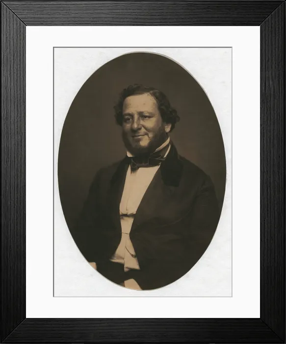 Framed Print : Judah P. Benjamin (1811-1884), was the first professing Jew elected to the U.S. Senate Framed Print : Judah P. Benjamin (1811-1884), was the first professing Jew elected to the U.S. Senate
