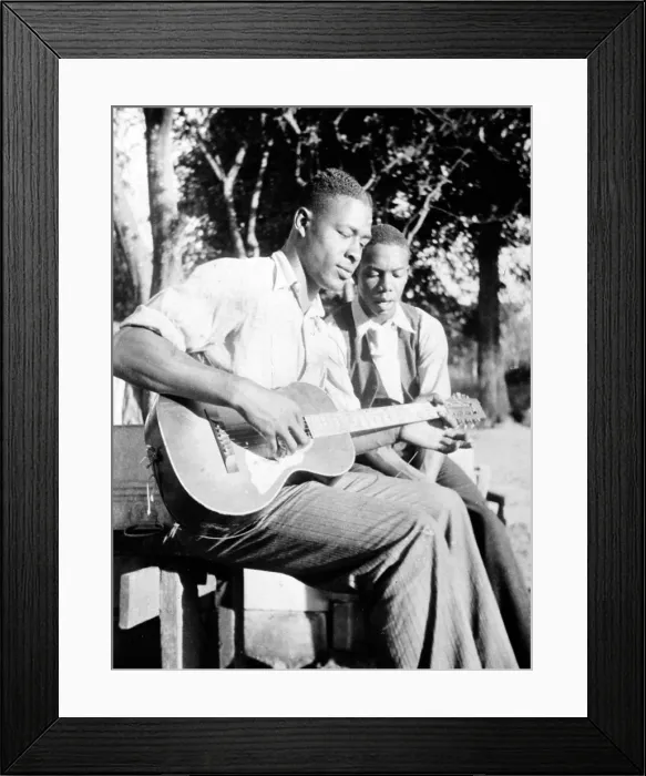 Framed Print : The Blues. Gabriel Brown and Rochelle French, Eatonville, Florida, Photo by Alan Lomax, 1935 Framed Print : The Blues. Gabriel Brown and Rochelle French, Eatonville, Florida, Photo by Alan Lomax, 1935