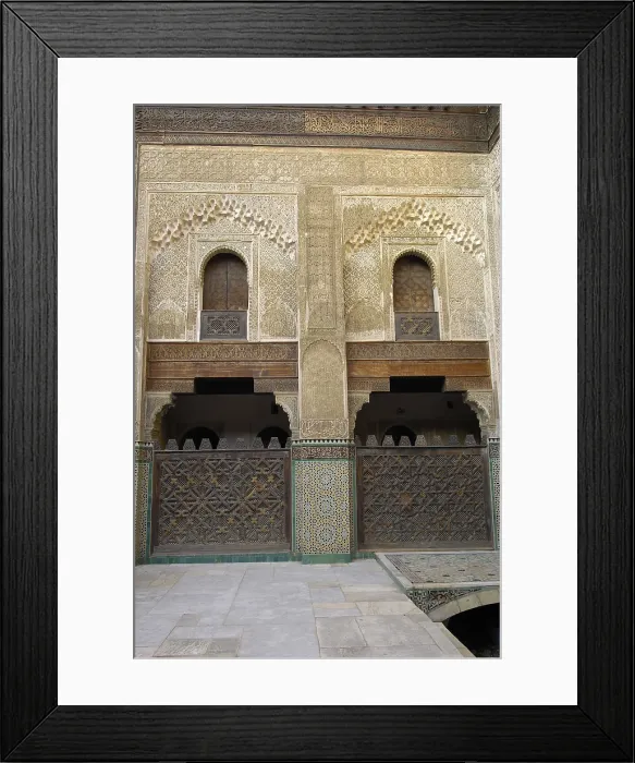 Framed Print : MOROCCO. Fes. Bou Inania Madrasah. AISA / Everett Collection**US SALES ONLY** Framed Print : MOROCCO. Fes. Bou Inania Madrasah. AISA / Everett Collection**US SALES ONLY**