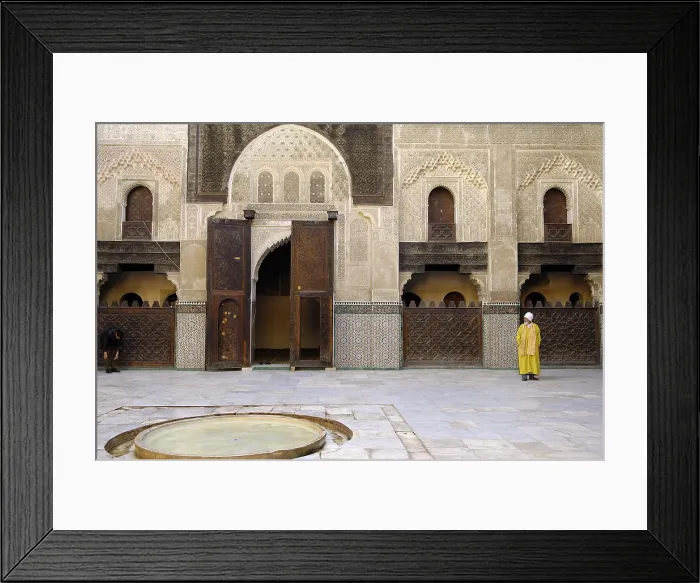 Framed Print : MOROCCO. Fes. Bou Inania Madrasah. AISA / Everett Collection**US SALES ONLY**
