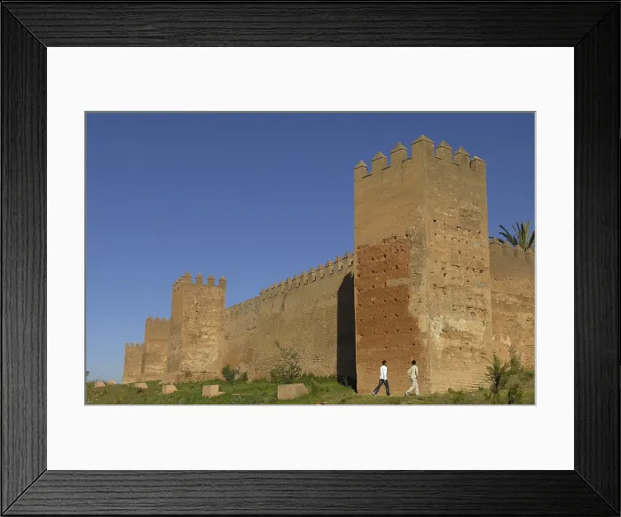 Framed Print : MOROCCO. Rabat. Walls of the Chellah necropolis. AISA / Everett Collection**US SALES ONLY**