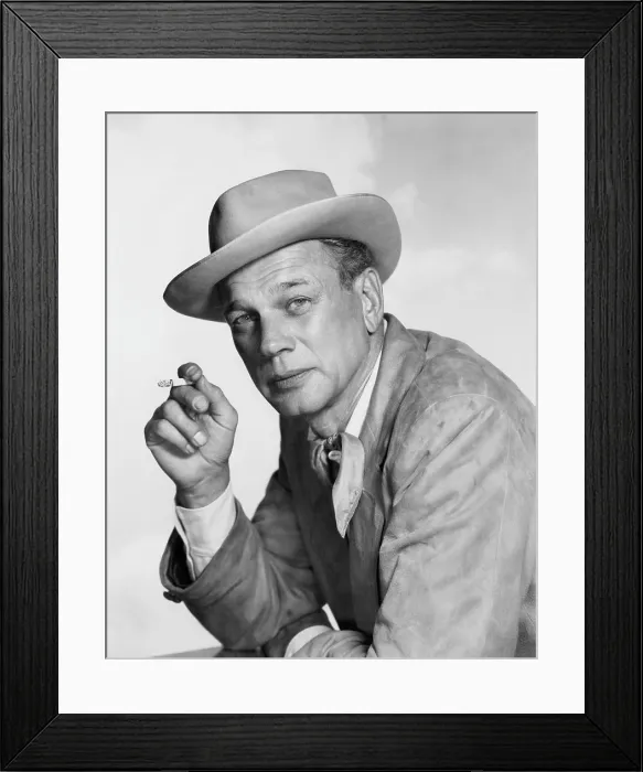 Framed Print : THE BOTTOM OF THE BOTTLE, Joseph Cotten, 1956