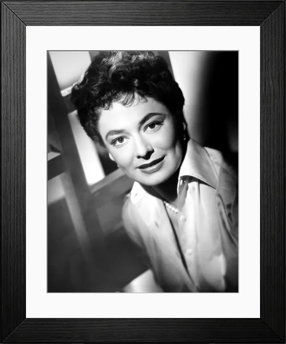 Framed Print : THE BOTTOM OF THE BOTTLE, Ruth Roman, 1956, 20th Century-Fox Film Corporation, TM & Copyright / courtesy Everett Collection