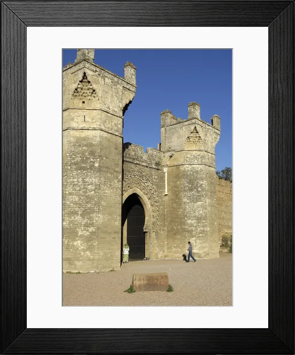 Framed Print : MOROCCO. Rabat. Entrance to the Chellah Necropolis. AISA / Everett Collection**US SALES ONLY**