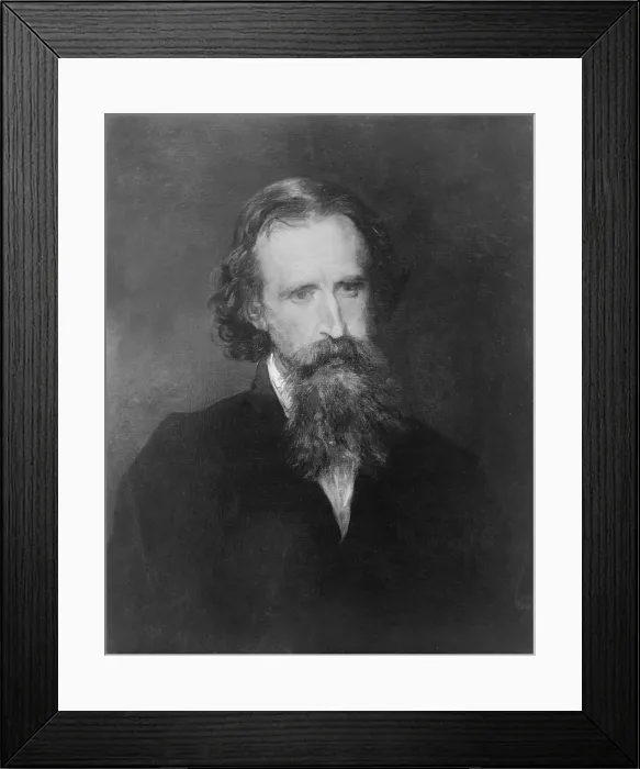 Framed Print : Leslie Stephen (1832-1904), prominent 19th century English philosopher and editor