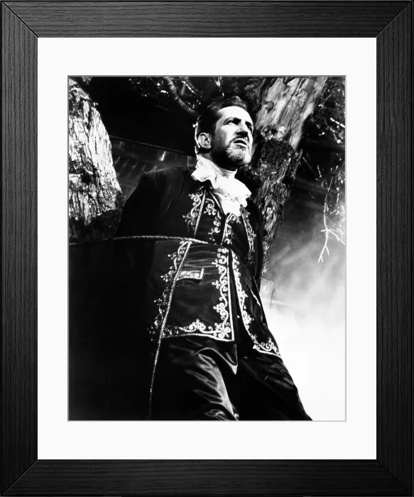 Framed Print : THE HAUNTED PALACE, Vincent Price, 1963