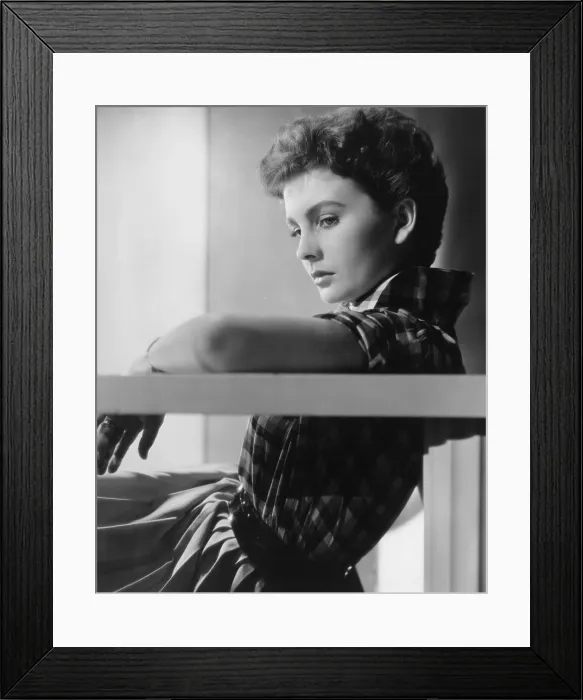 Framed Print : SHE COULDN'T SAY NO, Jean Simmons, 1954