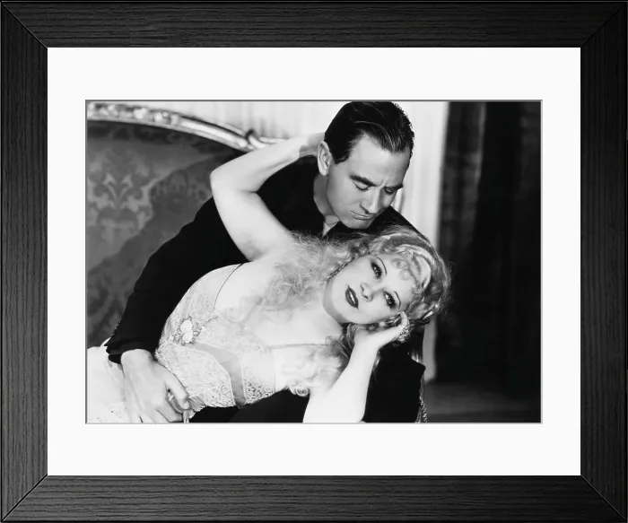 Framed Print : SHE DONE HIM WRONG, Owen Moore, Mae West, 1933 Framed Print : SHE DONE HIM WRONG, Owen Moore, Mae West, 1933