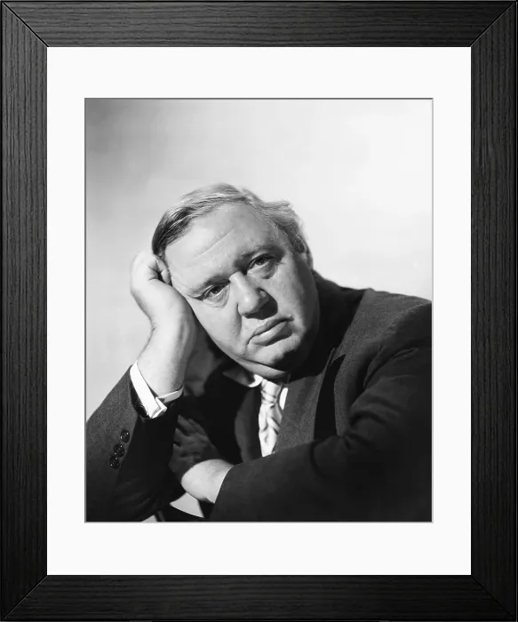 Framed Print : HOBSON'S CHOICE, Charles Laughton, 1954