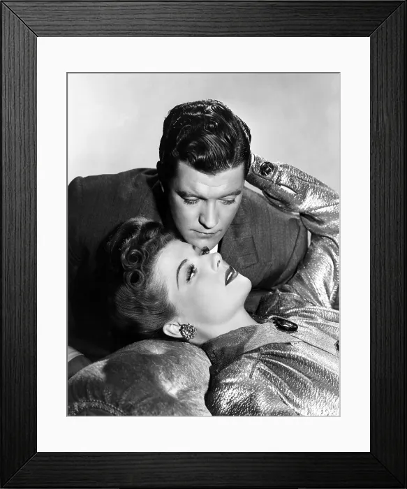 Framed Print : ONE MORE TOMORROW, Ann Sheridan (front), Dennis Morgan, 1946