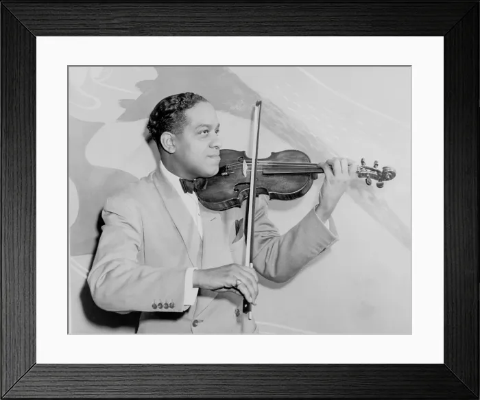 Framed Print : Eddie South (1904-1962) was an African American jazz violinist. 1941 Framed Print : Eddie South (1904-1962) was an African American jazz violinist. 1941