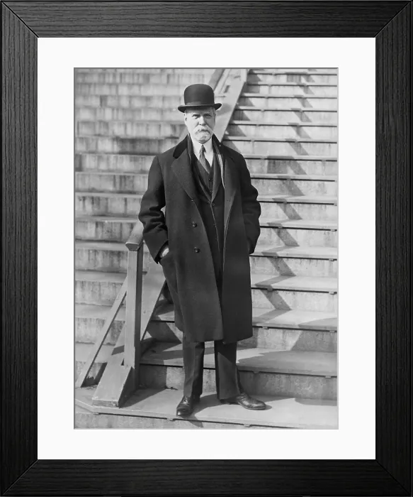 Framed Print : Charles Evans Hughes (1862-1948), the newly appointed Chief Justice of the U.S. Supreme Court justice in 1930 Framed Print : Charles Evans Hughes (1862-1948), the newly appointed Chief Justice of the U.S. Supreme Court justice in 1930