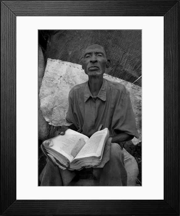 Framed Print : CONGO, Democratic Republic of the. NORTH KIVU. Democratic Republic of the Congo (2008). Kivu Conflict. Refugee camp of Buhimba (17000 people) Framed Print : CONGO, Democratic Republic of the. NORTH KIVU. Democratic Republic of the Congo (2008). Kivu Conflict. Refugee camp of Buhimba (17000 people)