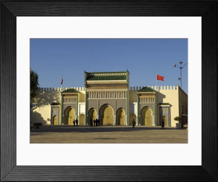 Framed Print : MOROCCO. Fes. Royal Palace. Royal Palace. AISA / Everett Collection**US SALES ONLY**
