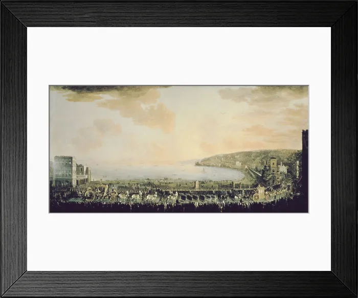 Framed Print : Parade of Charles VII of Naples (future Charles III of Spain) in PiedigrottaNaples. Painting by Tommaso Ruiz. Oil on canvas. ITALY. Naples. San Martino National Museum Framed Print : Parade of Charles VII of Naples (future Charles III of Spain) in PiedigrottaNaples. Painting by Tommaso Ruiz. Oil on canvas. ITALY. Naples. San Martino National Museum