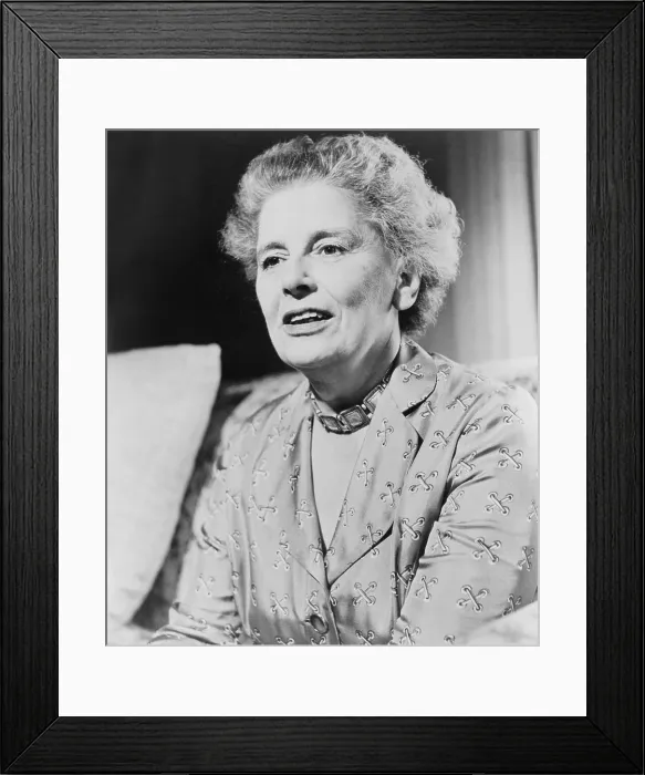 Framed Print : Rebecca West (1892-1983), English journalist and novelist did her best work as a perceptive observer of WWII and the post war Nuremberg Trials Framed Print : Rebecca West (1892-1983), English journalist and novelist did her best work as a perceptive observer of WWII and the post war Nuremberg Trials
