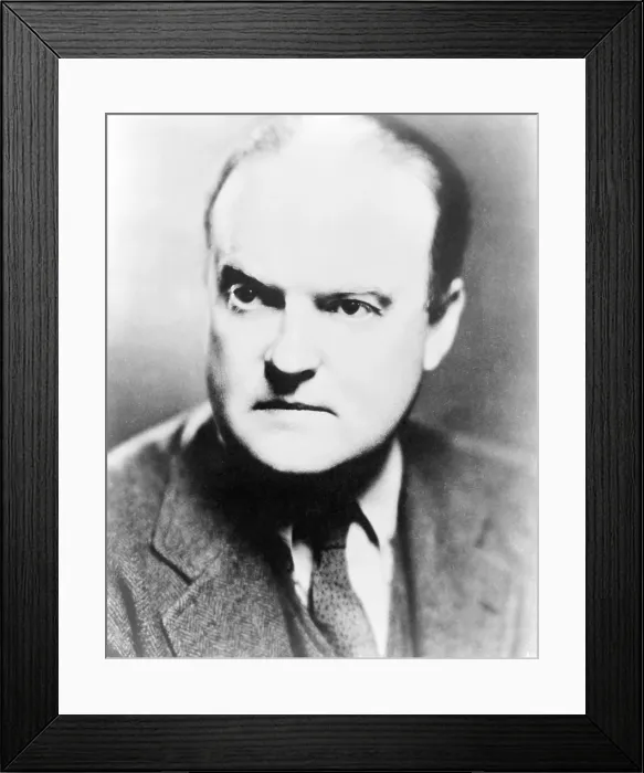 Framed Print : Edmund Wilson (1895-1972) editor and prominent literary critic, 1946