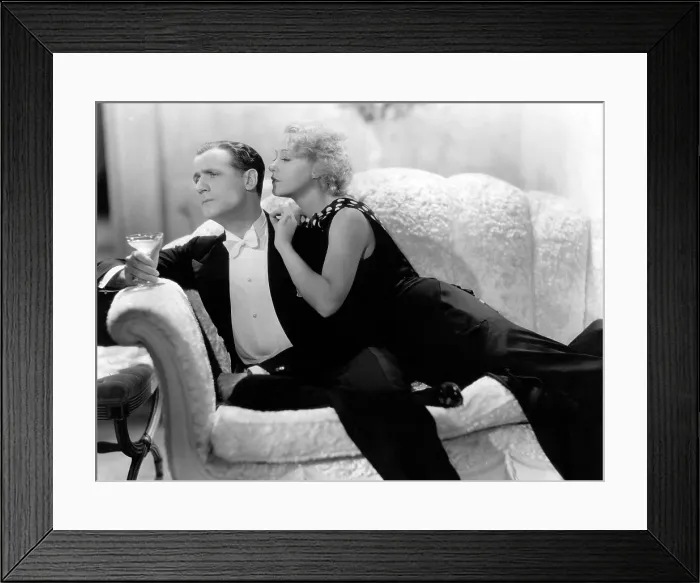 Framed Print : ONE NIGHT OF LOVE, Tullio Carminati, Grace Moore, 1934 Framed Print : ONE NIGHT OF LOVE, Tullio Carminati, Grace Moore, 1934