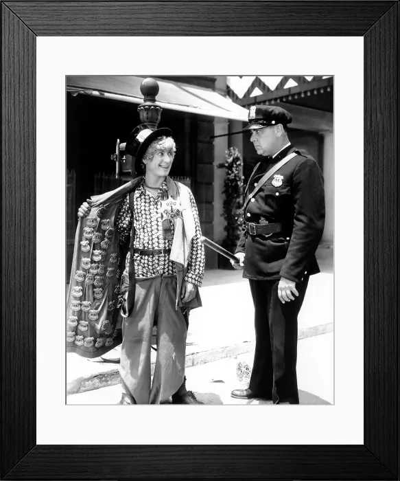 Framed Print : HORSE FEATHERS, Harpo Marx, Ben Taggart, 1932 Framed Print : HORSE FEATHERS, Harpo Marx, Ben Taggart, 1932