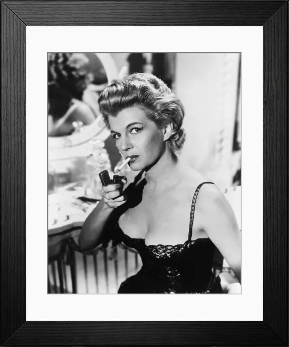 Framed Print : ONE STEP TO ETERNITY, (aka BONNES A TUER), Corinne Calvet, 1954