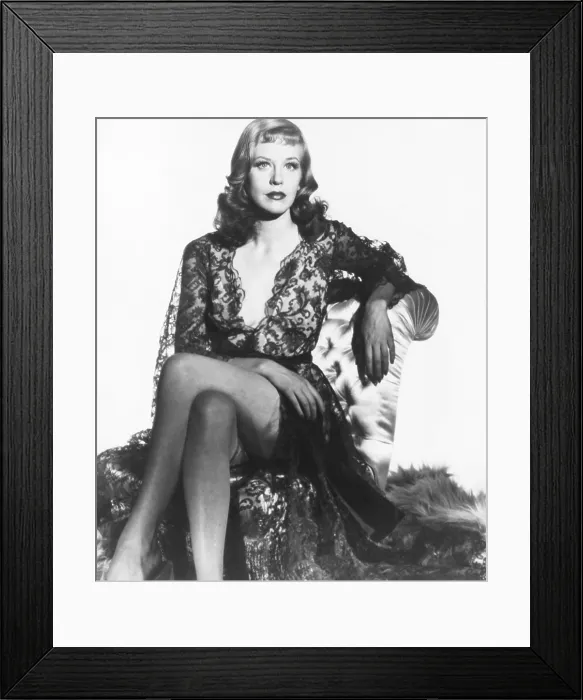 Framed Print : HOLIDAY FOR HENRIETTA, (aka LA FETE A HENRIETTE), Hildegard Knef, 1952